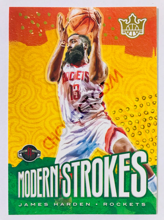 James Harden - Houston Rockets 2019-20 Panini Court Kings Modern Strokes Insert #5