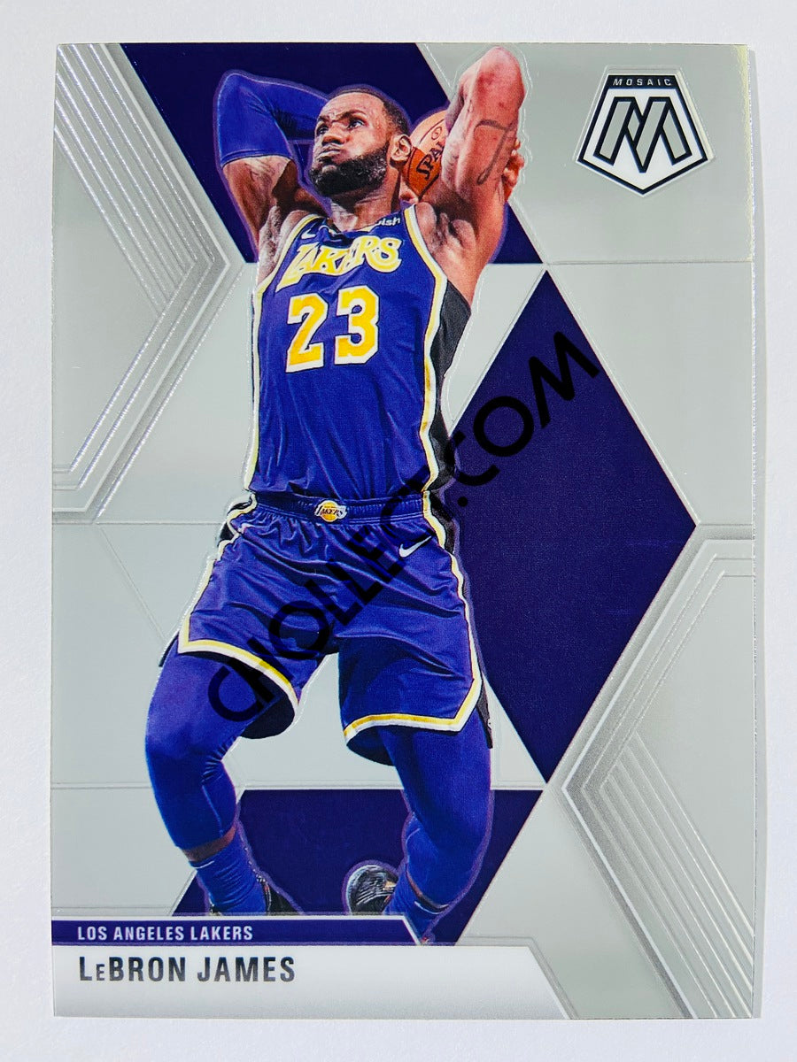 LeBron James - Los Angeles Lakers 2019-20 Panini Mosaic #8