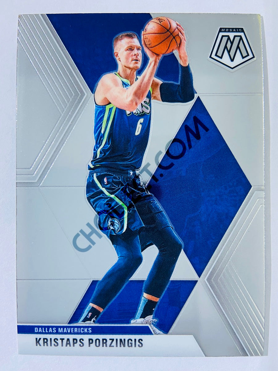 Kristaps Porzingis - Dallas Mavericks 2019-20 Panini Mosaic #54