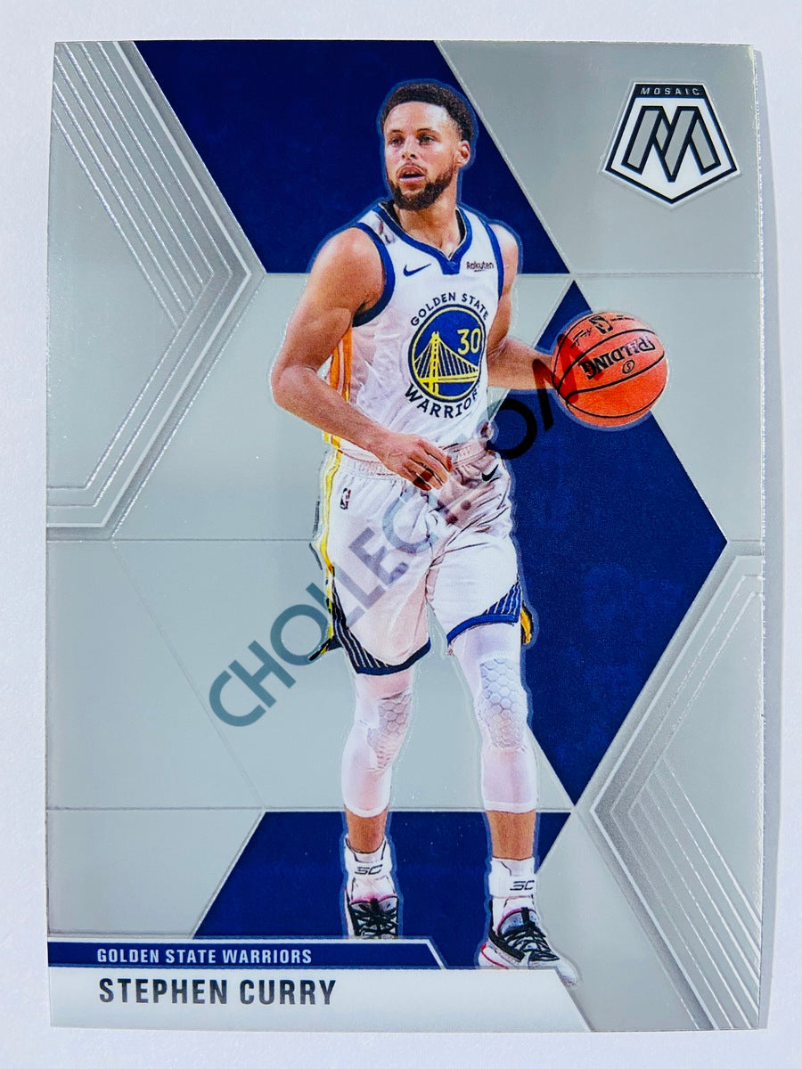 Stephen Curry - Golden State Warriors 2019-20 Panini Mosaic #70