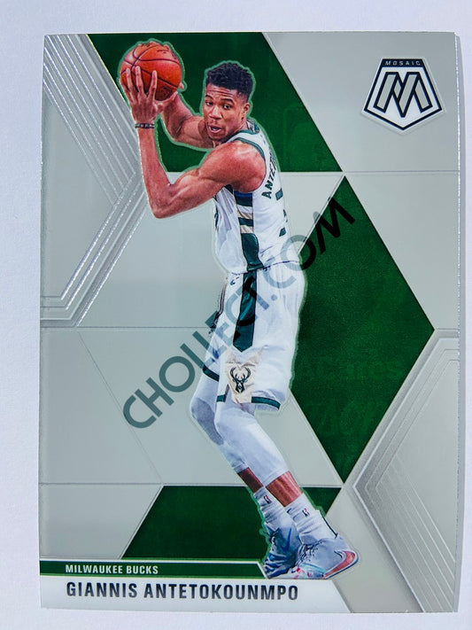 Giannis Antetokounmpo - Milwaukee Bucks 2019-20 Panini Mosaic #75