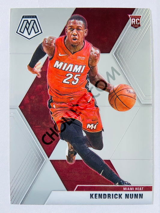 Kendrick Nunn - Miami Heat 2019-20 Panini Mosaic RC Rookie #234