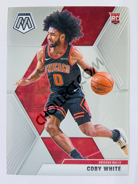 Coby White - Chicago Bulls 2019-20 Panini Mosaic RC Rookie #264