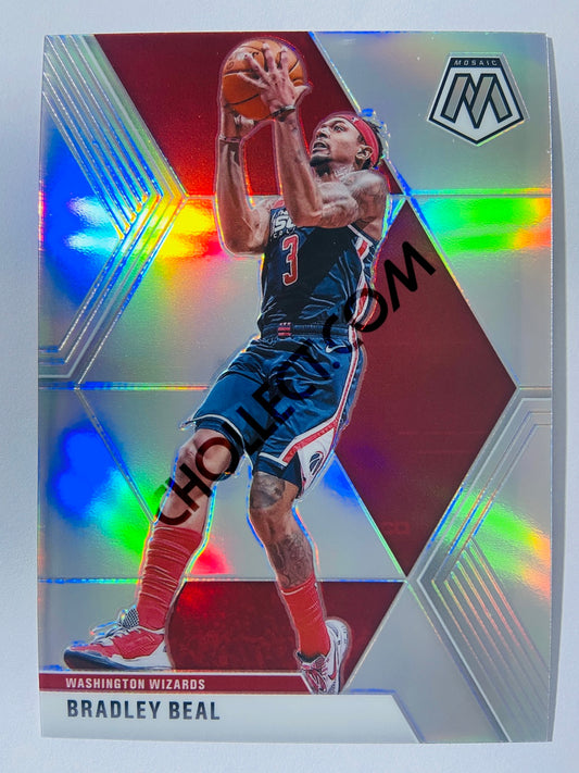 Bradley Beal - Washington Wizards 2019-20 Panini Mosaic Silver Parallel #132