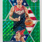 Stephen Curry - USA Basketball 2019-20 Panini Mosaic Green Parallel #260