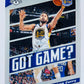 Stephen Curry - Golden State Warriors 2019-20 Panini Mosaic Got Game? Insert #9