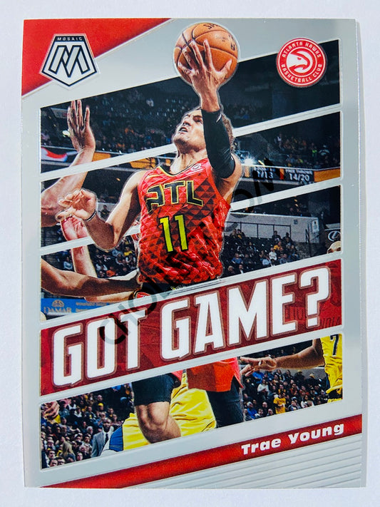 Trae Young - Atlanta Hawks 2019-20 Panini Mosaic Got Game? Insert #16