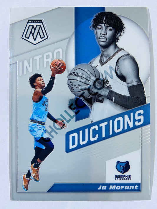 Ja Morant - Memphis Grizzlies 2019-20 Panini Mosaic Introductions Rookie Card #7