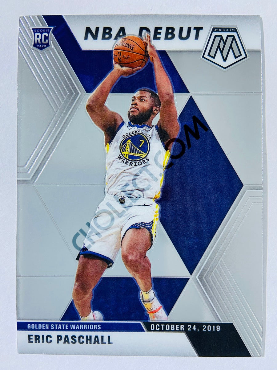 Eric Paschall - Golden State Warriors 2019-20 Panini Mosaic NBA Debut RC Rookie #272