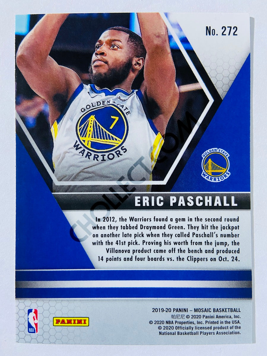 Eric Paschall - Golden State Warriors 2019-20 Panini Mosaic NBA Debut RC Rookie #272