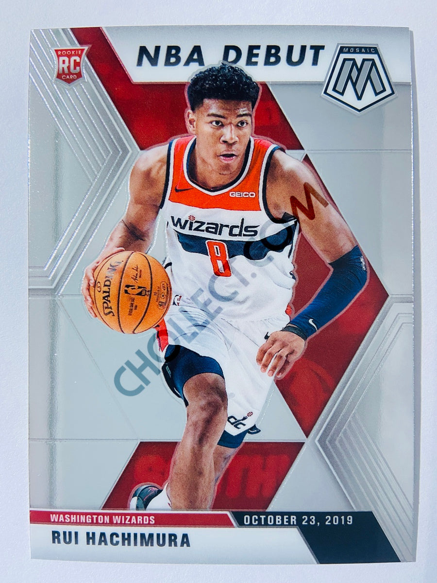 Rui Hachimura - Washington Wizards 2019-20 Panini Mosaic NBA Debut RC Rookie #275