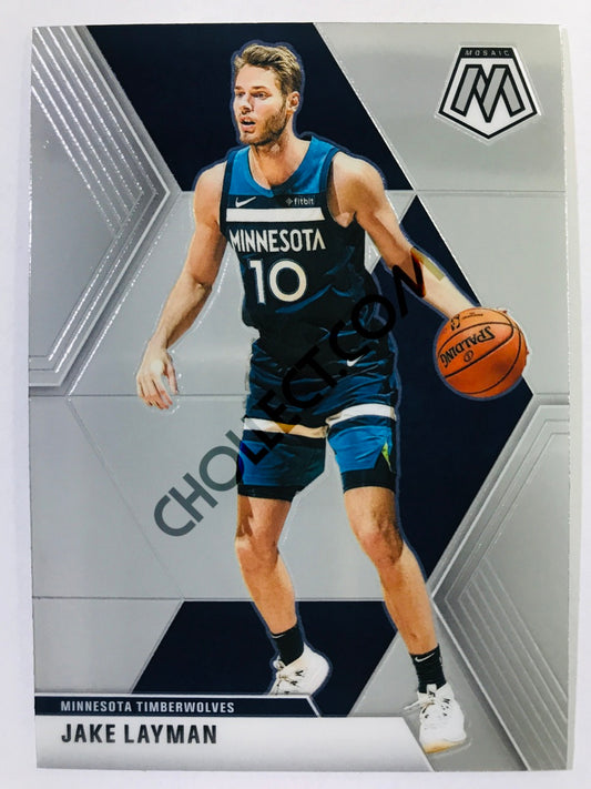 Jake Layman - Minnesota Timberwolves 2019-20 Panini Mosaic #123