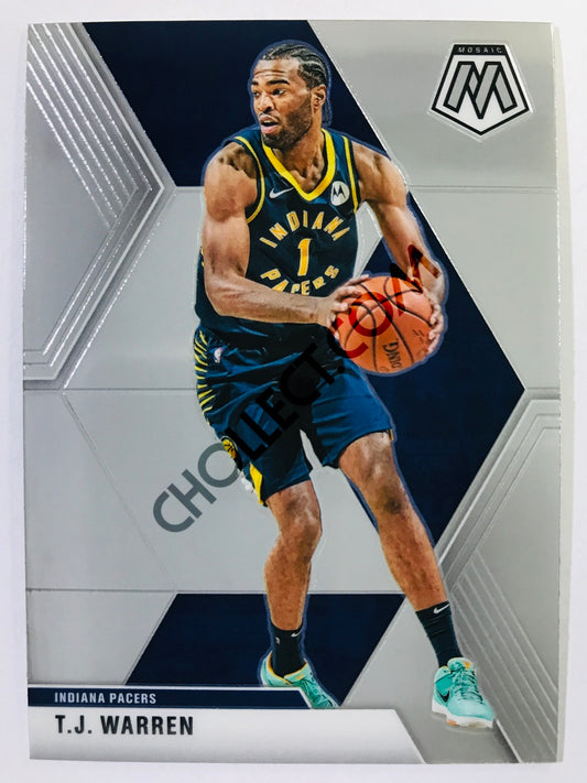 T.J. Warren - Indiana Pacers 2019-20 Panini Mosaic #165