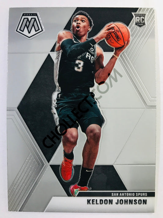 Keldon Johnson - San Antonio Spurs 2019-20 Panini Mosaic RC Rookie #238