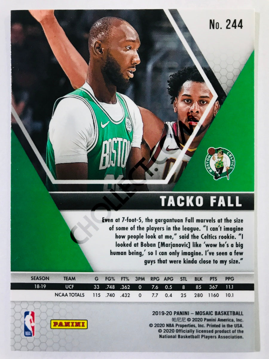 Tacko Fall - Boston Celtics 2019-20 Panini Mosaic RC Rookie #244