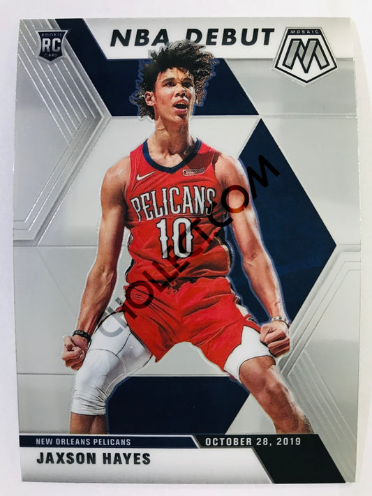 Jaxson Hayes - New Orleans Pelicans 2019-20 Panini Mosaic NBA Debut RC Rookie #267