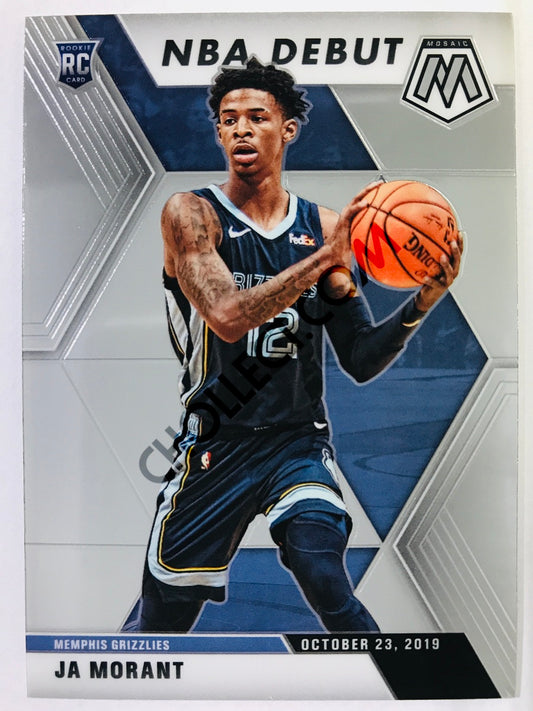 Ja Morant - Memphis Grizzlies 2019-20 Panini Mosaic NBA Debut RC Rookie #274