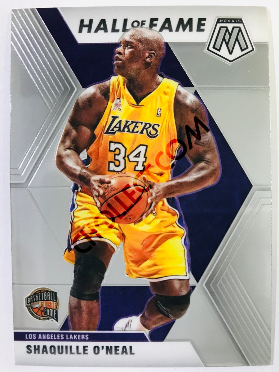 Shaquille O'Neal - Los Angeles Lakers 2019-20 Panini Mosaic Hall of Fame #281