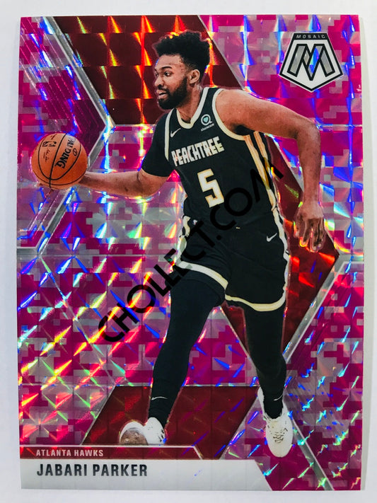 Jabari Parker - Atlanta Hawks 2019-20 Panini Mosaic Pink Camo Parallel #4