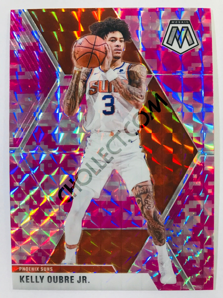 Kelly Oubre Jr. - Phoenix Suns 2019-20 Panini Mosaic Pink Camo Parallel #148