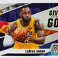 LeBron James - Los Angeles Lakers 2019-20 Panini Mosaic Give And Go Insert #2