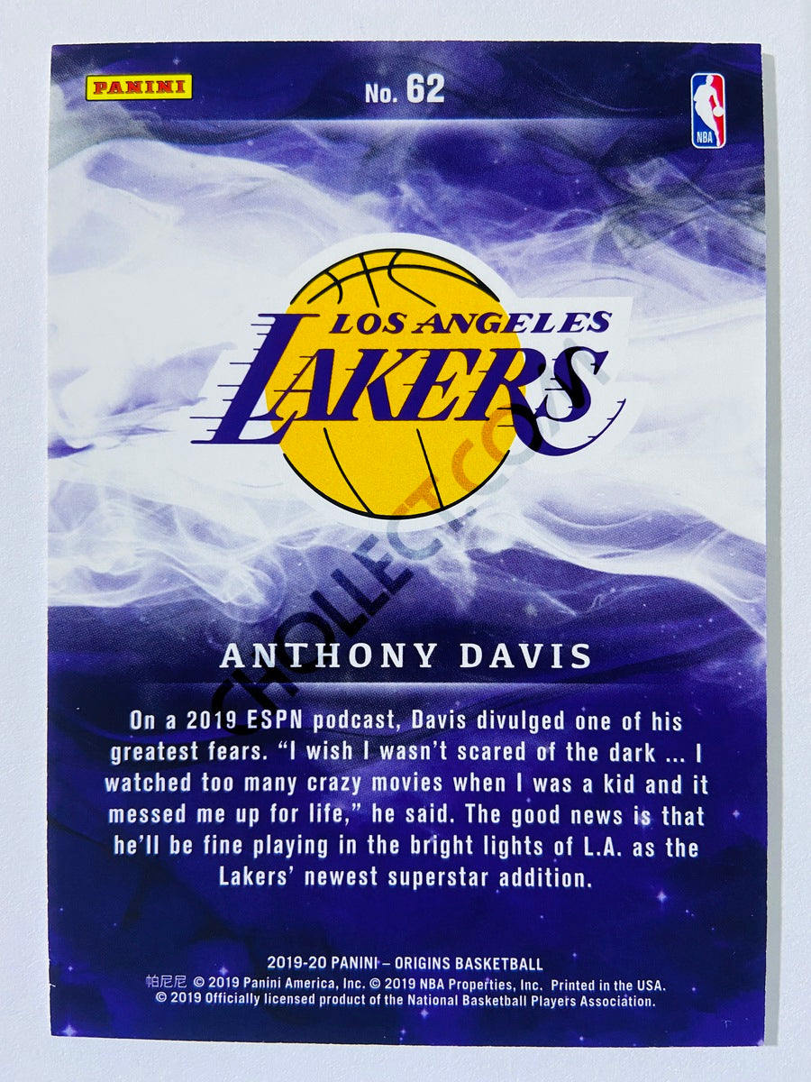 Anthony Davis - Los Angeles Lakers 2019-20 Panini Origins #62