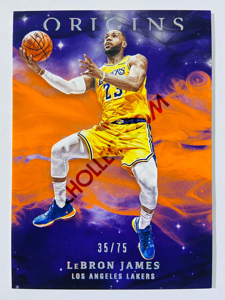 LeBron James - Los Angeles Lakers 2019-20 Panini Origins Orange Parallel #83 | 35/75