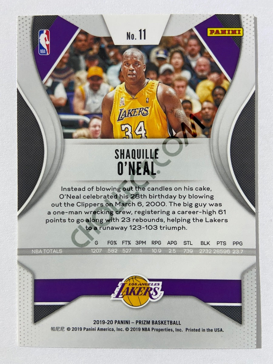 Shaquille O'Neal – Orlando Magic 2019-20 Panini Prizm #11