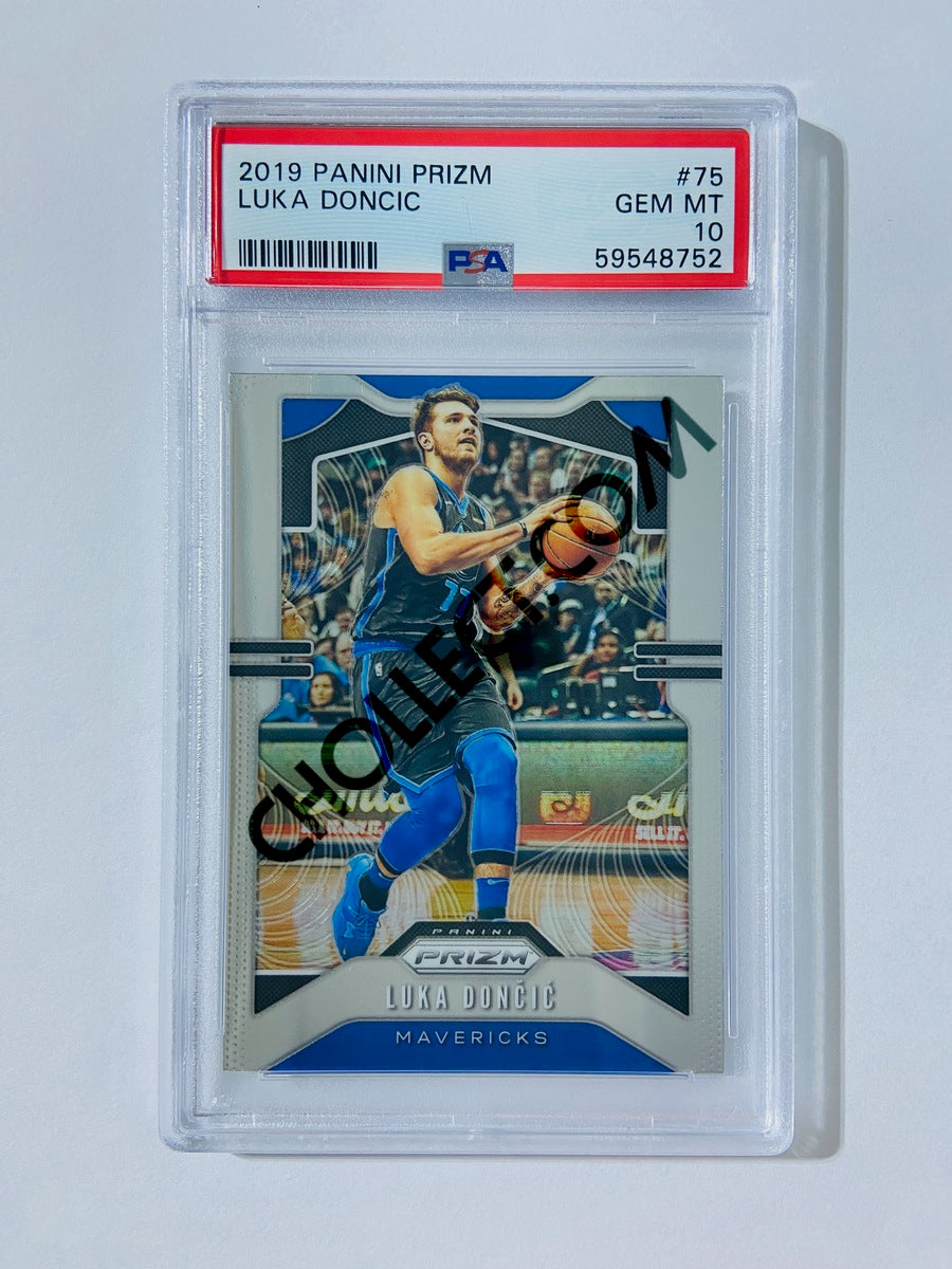 Luka Doncic – Dallas Mavericks 2019-20 Panini Prizm #75 [PSA 10] SN: 59548752