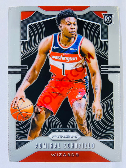 Admiral Schofield - Washington Wizards 2019-20 Panini Prizm RC Rookie #280