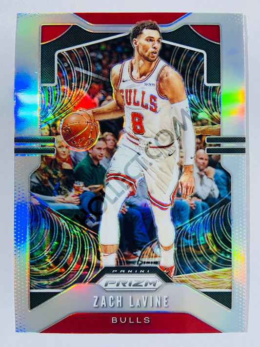 Zach LaVine - Chicago Bulls 2019-20 Panini Prizm Silver Parallel #61