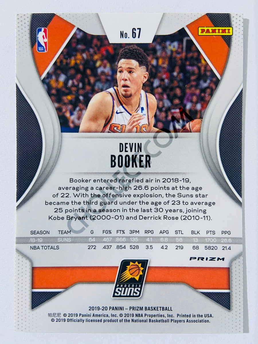 Devin Booker - Phoenix Suns 2019-20 Panini Prizm Silver Parallel #67