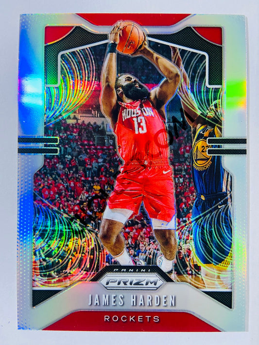 James Harden - Houston Rockets 2019-20 Panini Prizm Silver Parallel #107