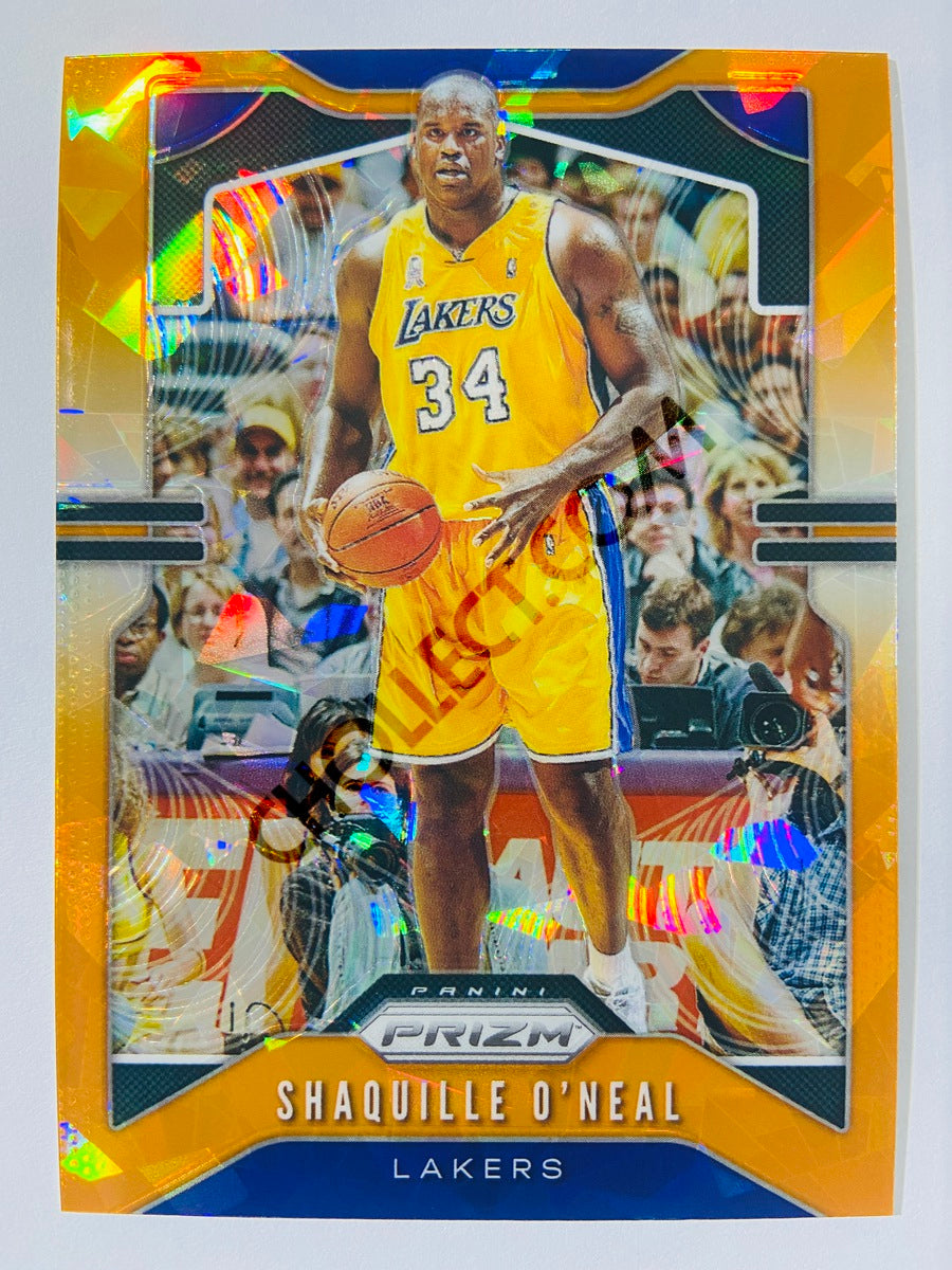 Shaquille O'Neal - Los Angeles Lakers 2019-20 Panini Prizm Orange Ice Parallel #11