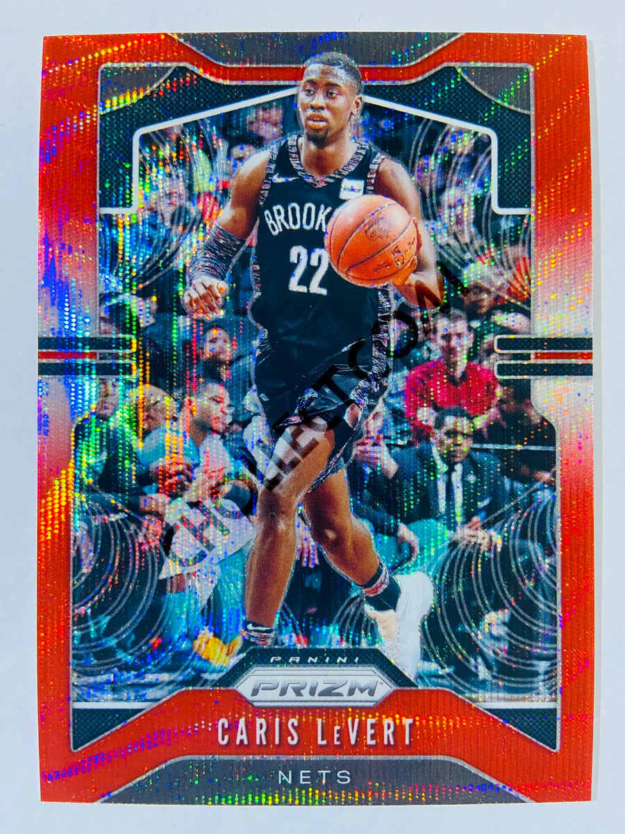 Caris LeVert - Brooklyn Nets 2019-20 Panini Prizm Ruby Wave Parallel #50