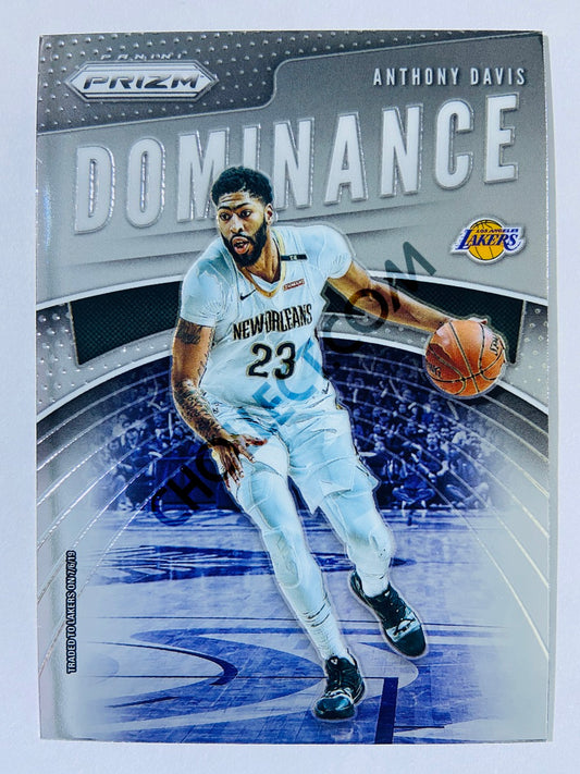 Anthony Davis - New Orleans Pelicans 2019-20 Panini Prizm Dominance Insert #2