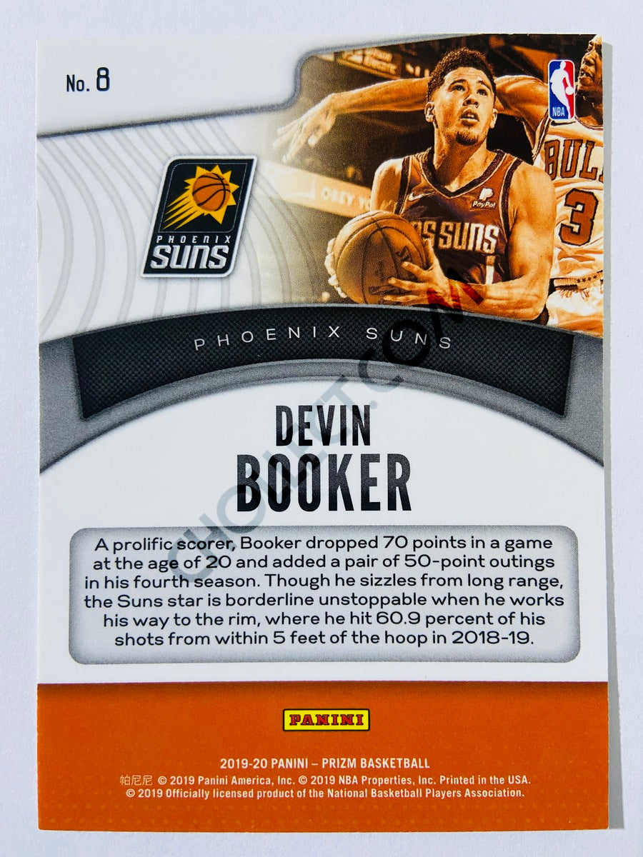 Devin Booker - Phoenix Suns 2019-20 Panini Prizm Dominance Insert #8