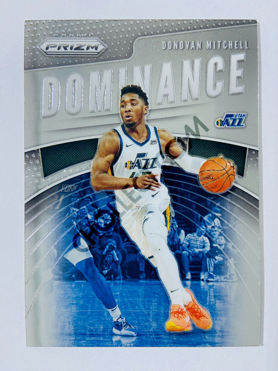 Donovan Mitchell – Utah Jazz 2019-20 Panini Prizm Dominance Insert #9