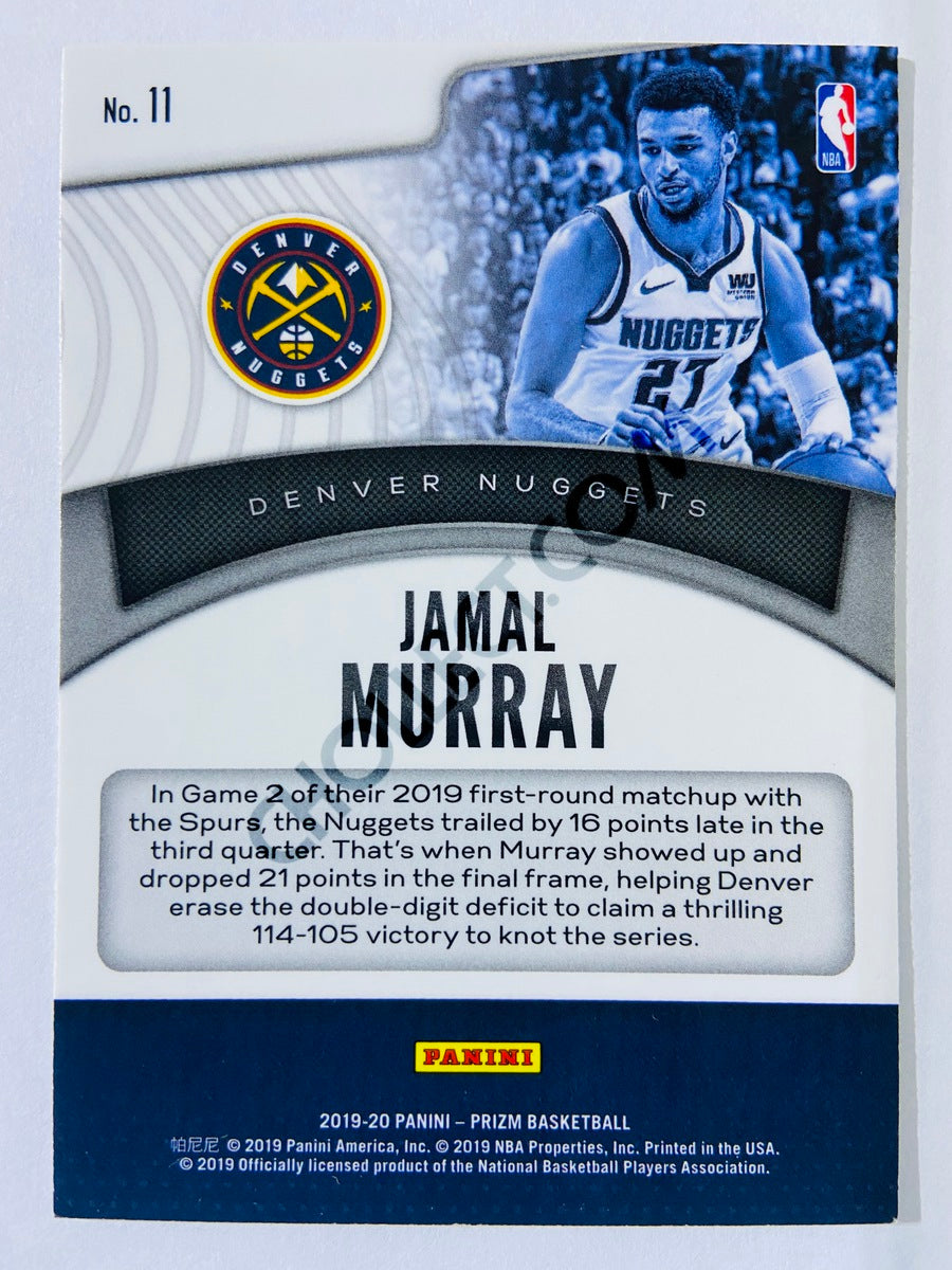 Jamal Murray - Denver Nuggets 2019-20 Panini Prizm Dominance Insert #11