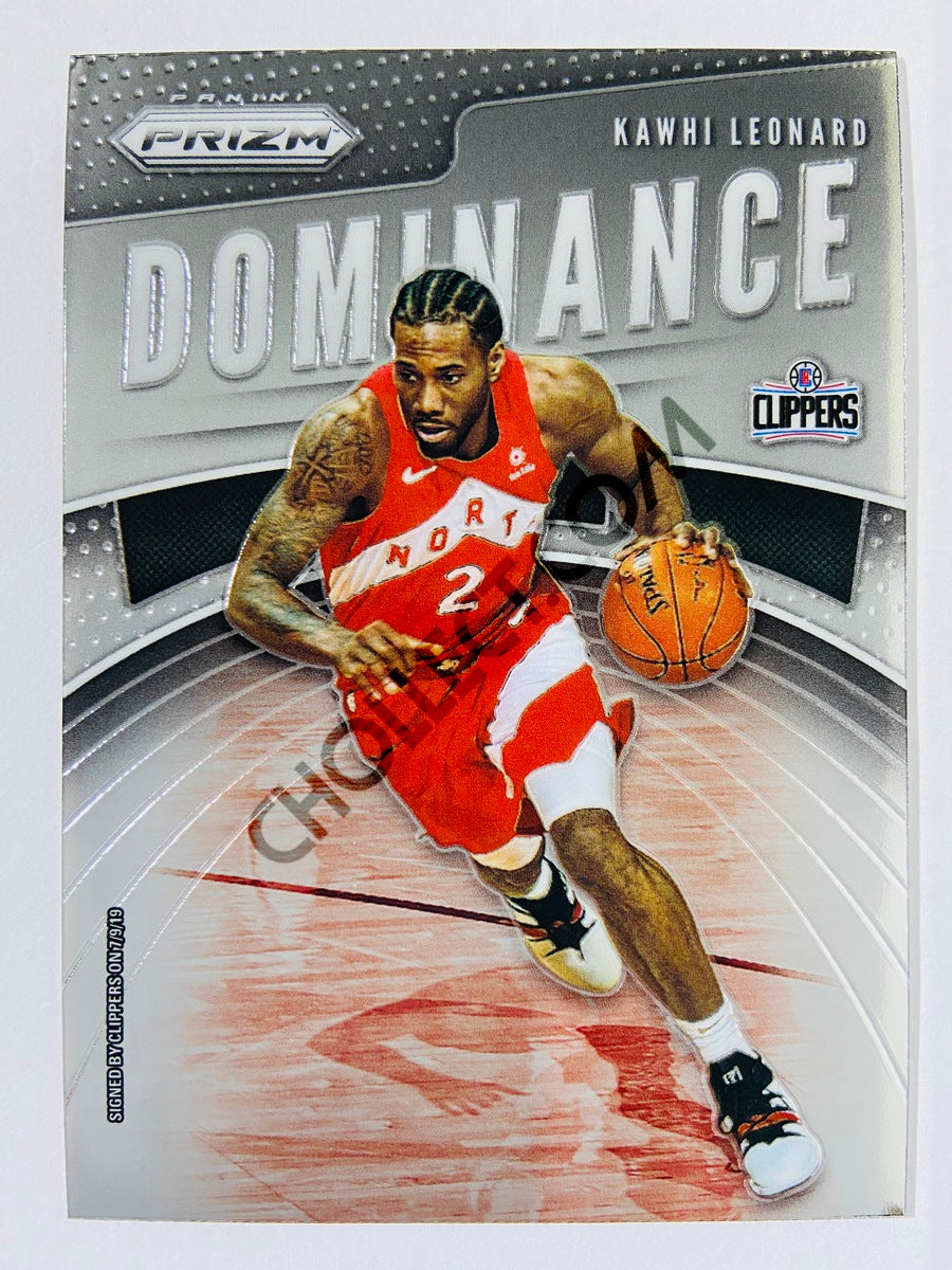 Kawhi Leonard - Los Angeles Clippers 2019-20 Panini Prizm Dominance #16