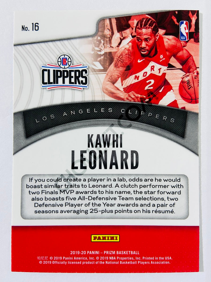 Kawhi Leonard - Los Angeles Clippers 2019-20 Panini Prizm Dominance #16