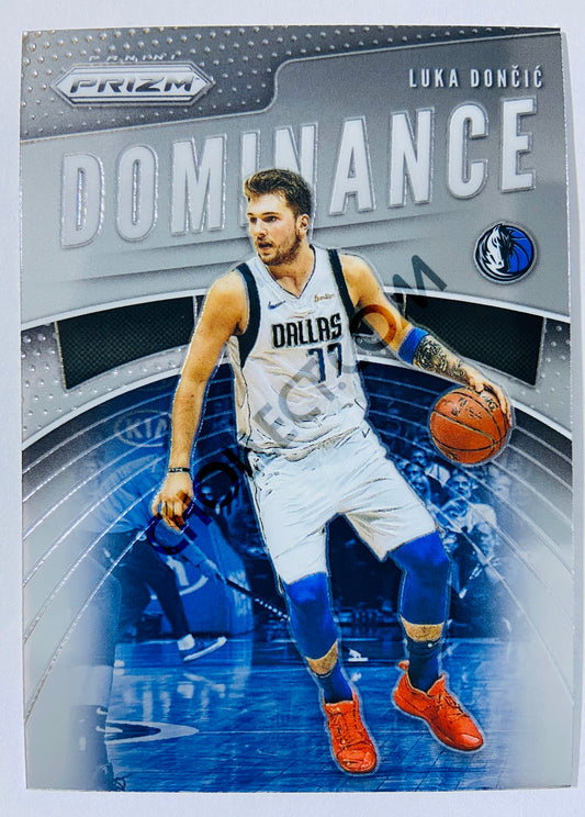 Luka Doncic - Dallas Mavericks 2019-20 Panini Prizm Dominance Insert #20