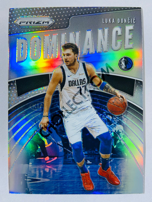 Luka Doncic - Dallas Mavericks 2019-20 Panini Prizm Dominance Silver Parallel #20