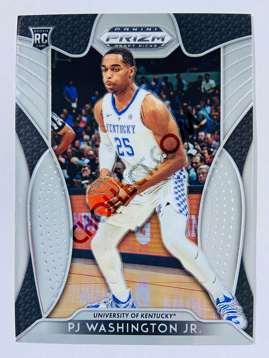 PJ Washington Jr. - University of Kentucky 2019-20 Panini Prizm Draft Picks RC Rookie #14