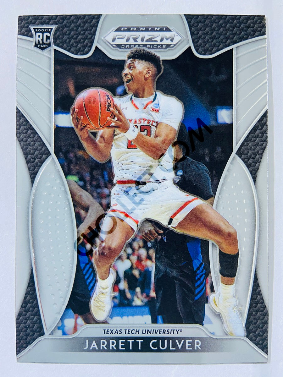 Jarrett Culver - Texas Tech University 2019-20 Panini Prizm Draft Picks RC Rookie #69