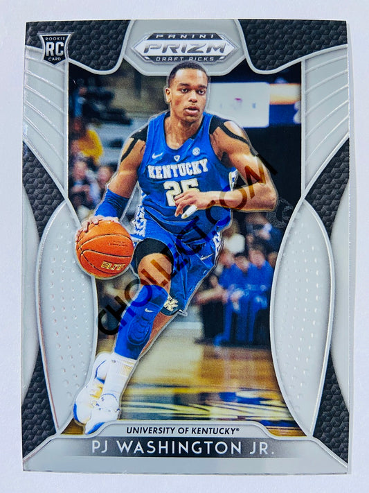 PJ Washington Jr. - University of Kentucky 2019-20 Panini Prizm Draft Picks RC Rookie #77