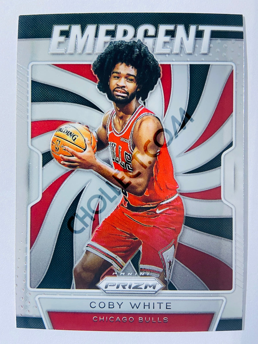 Coby White - Chicago Bulls 2019-20 Panini Prizm Emergent Rookie Card #1