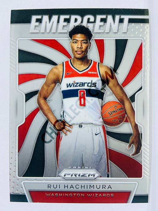 Rui Hachimura - Washington Wizards 2019-20 Panini Prizm Emergent Rookie #21