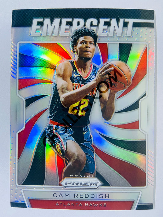 Cam Reddish - Atlanta Hawks 2019-20 Panini Prizm Emergent Silver Parallel Rookie Card #3