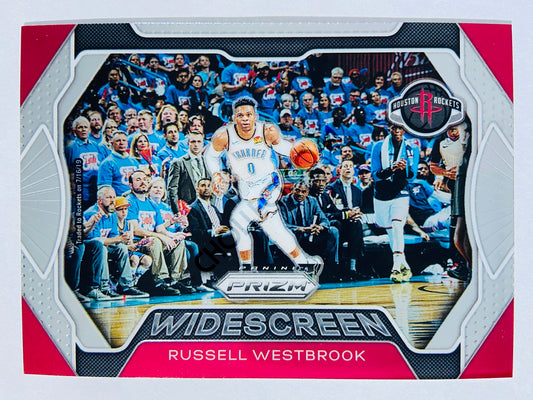 Russell Westbrook - Houston Rockets 2019-20 Panini Prizm Widescreen #7